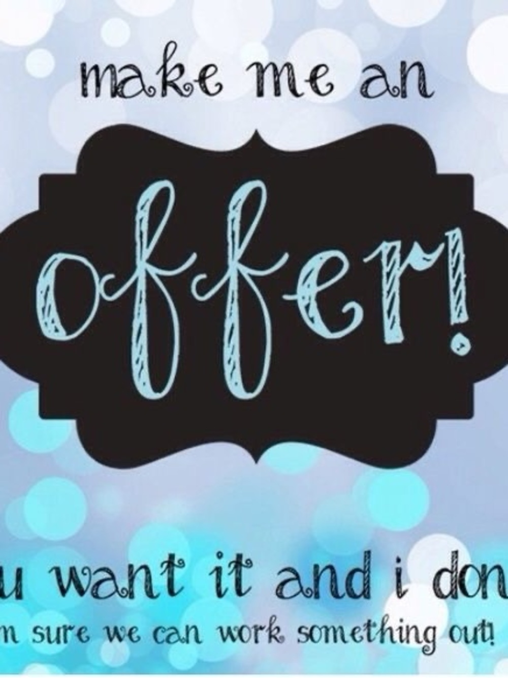 offers wanted